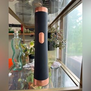 Sharper Image Black and Copper Electric Wine Bottle Opener